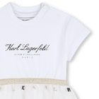 Formele jurk KARL LAGERFELD KIDS 
                    GIRL