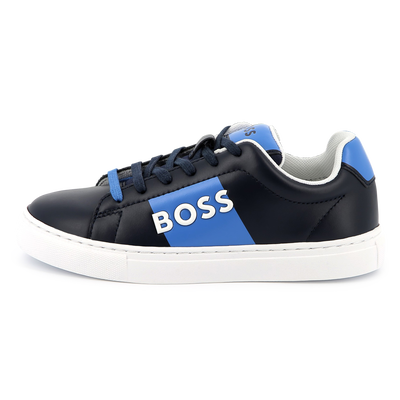 Lederen sneakers met veters BOSS BOY