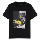 T-shirt met korte mouwen DKNY 
                    BOY
