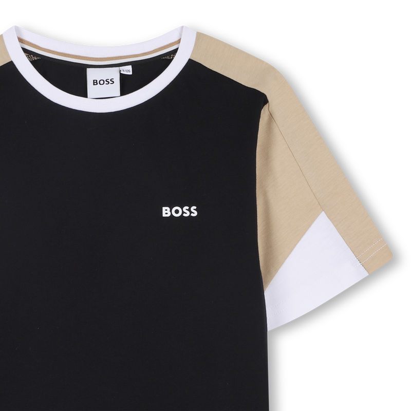T-SHIRT + BERMUDA SET BOSS 
                        BOY