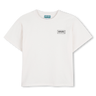T-shirt met korte mouwen, GEBROKEN WIT, hi-res