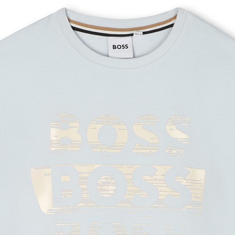 T-shirt met korte mouwen BOSS 
                        BOY