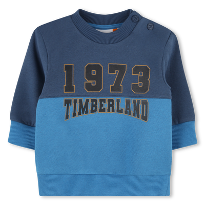 Fleece sweatshirt met print TIMBERLAND BOY