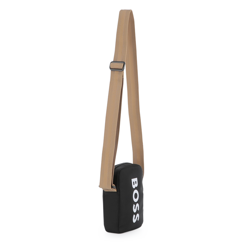 Getextureerde messenger tas BOSS 
                        BOY