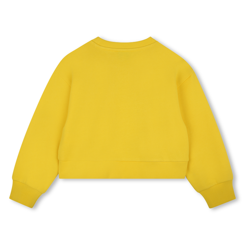 Sweatshirt van fleecekatoen MARC JACOBS 
                        GIRL