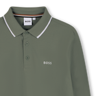 Poloshirt met lange mouwen BOSS 
                    BOY
