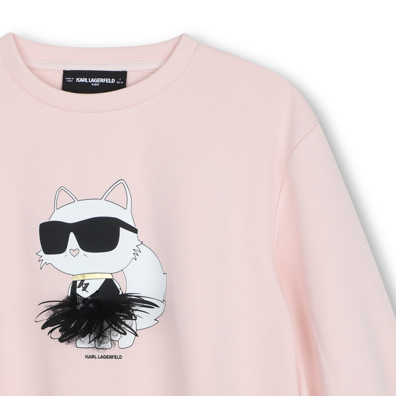 Sweater KARL LAGERFELD KIDS 
                        GIRL
