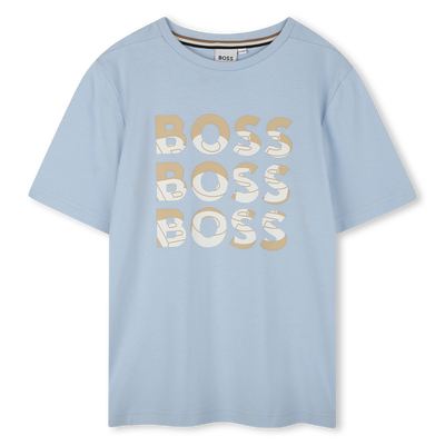 Katoenen T-shirt korte mouwen BOSS BOY