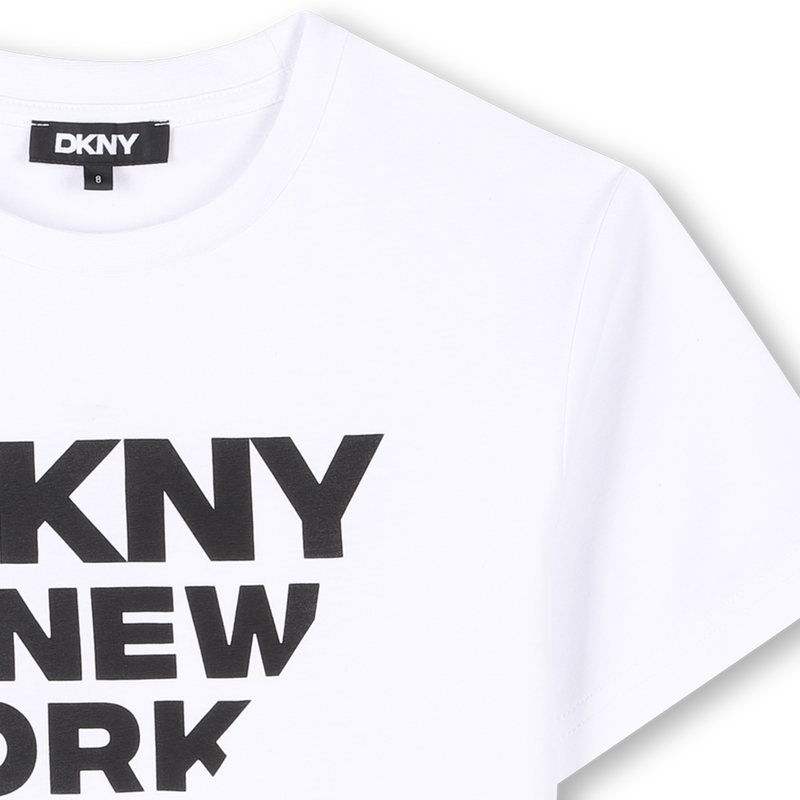Katoenen T-shirt korte mouwen DKNY 
                        UNISEX