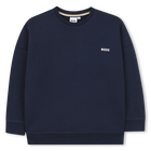 Effen sweater met ronde hals BOSS 
                    BOY