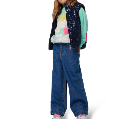 Mouwloze anorak met lovertjes BILLIEBLUSH GIRL