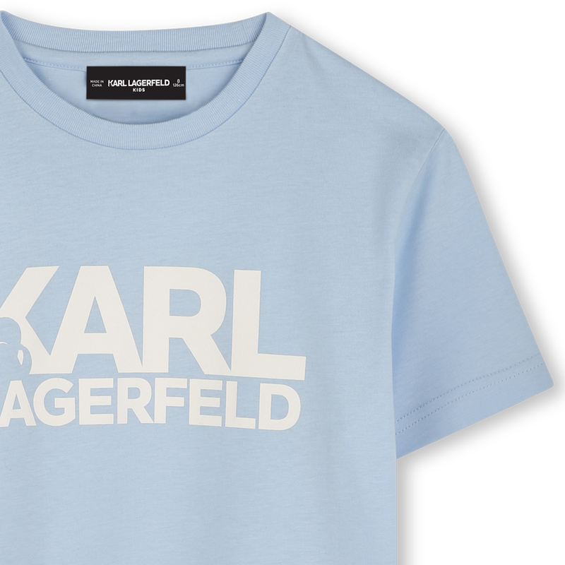 T-shirt met korte mouwen KARL LAGERFELD KIDS 
                        BOY