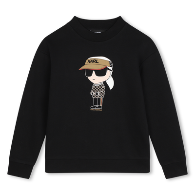 Fleece sweater KARL LAGERFELD KIDS BOY