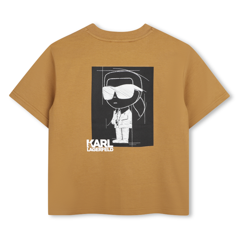 T-shirt met korte mouwen KARL LAGERFELD KIDS 
                        BOY