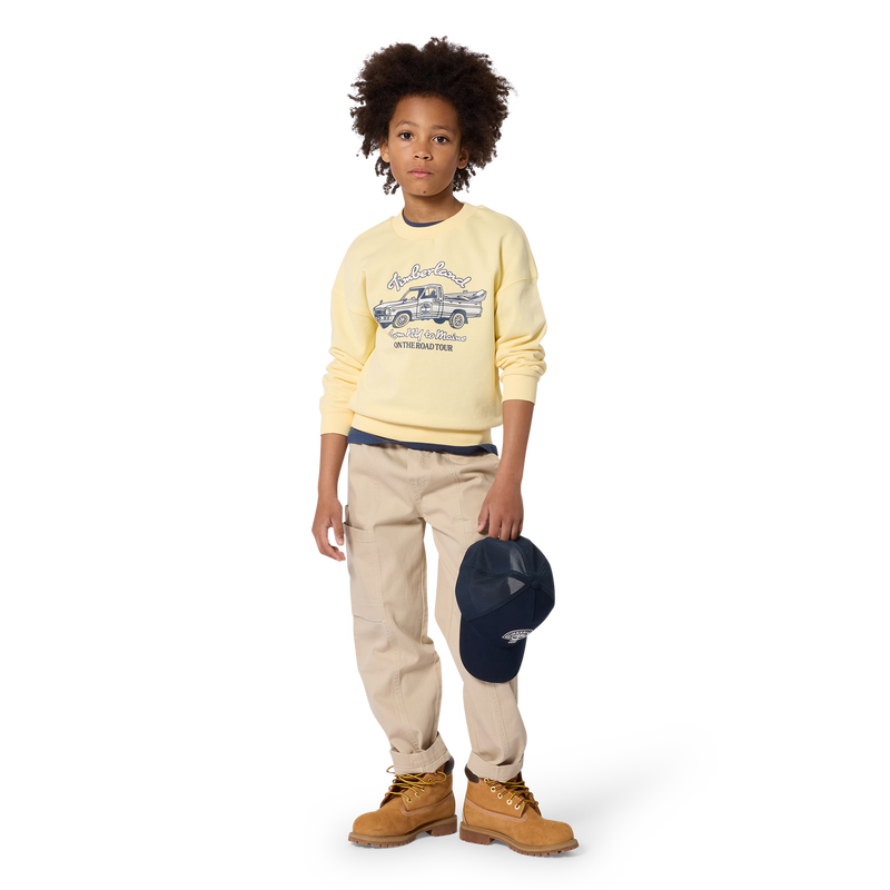 FLEECE SWEATSHIRT TIMBERLAND 
                        BOY