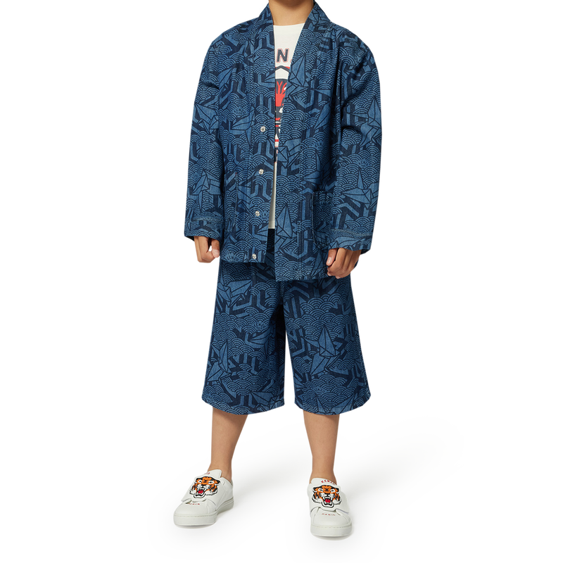 Bermuda van spijkerstof KENZO KIDS 
                        JONGEN