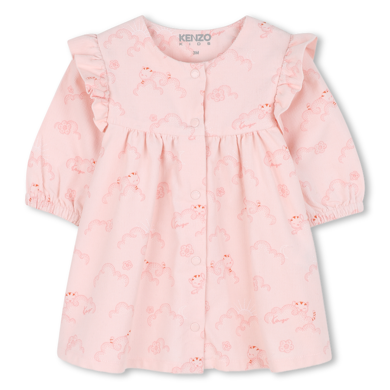 Jurk + legging + hoofdband set KENZO KIDS 
                        GIRL