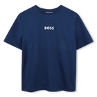 T-SHIRT KORTE MOUWEN, ELECTRISCH BLAUW, hi-res