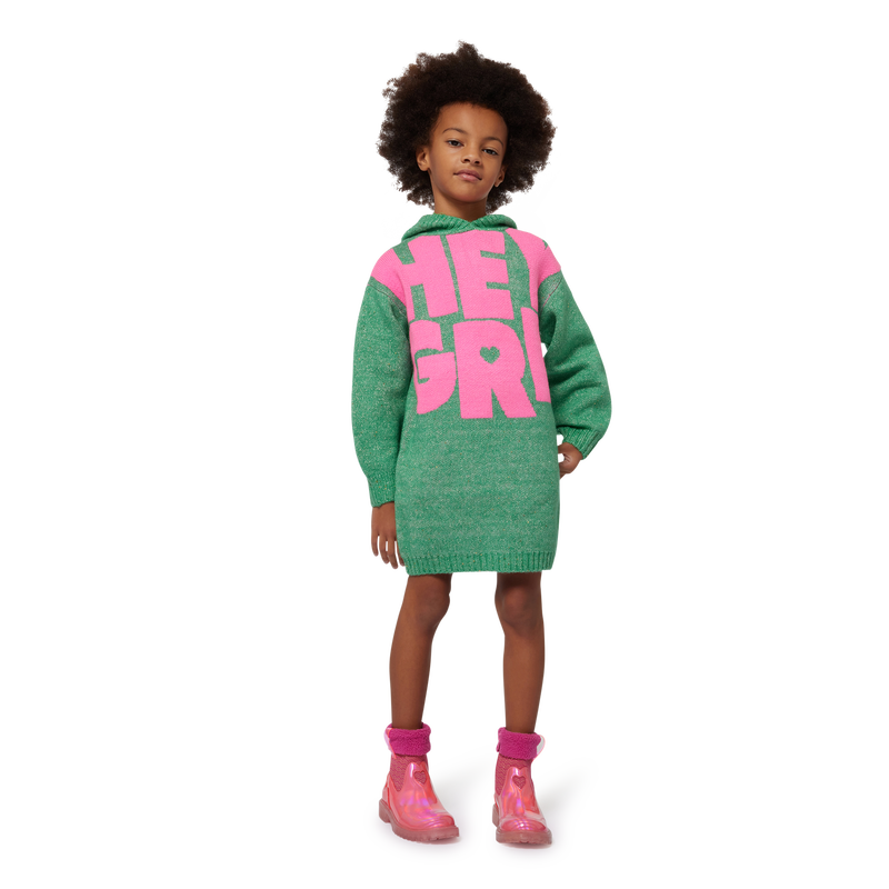 Jurk met capuchon en lovertjes BILLIEBLUSH 
                        GIRL