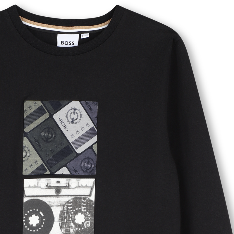 T-shirt met lange mouwen BOSS 
                        BOY