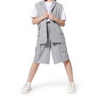 Mouwloos vest met streepjes DKNY 
                    GIRL