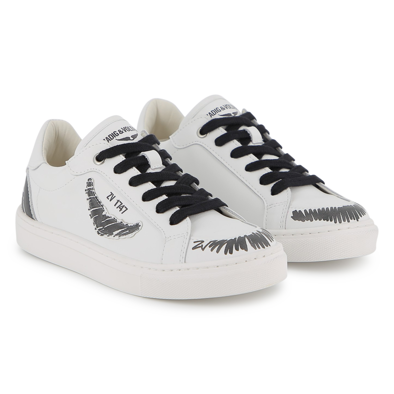 SNEAKERS MET VETERS ZADIG & VOLTAIRE 
                        BOY
