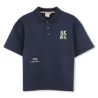 Poloshirt met korte mouwen, MARINE, hi-res
