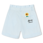 Short met elastische taille KENZO KIDS 
                    GIRL