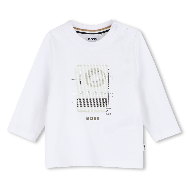 T-shirt met lange mouwen BOSS 
                        BOY