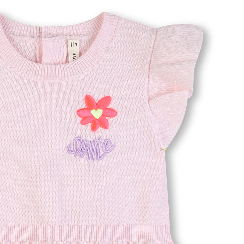 GEBREIDE JURK BILLIEBLUSH 
                        GIRL