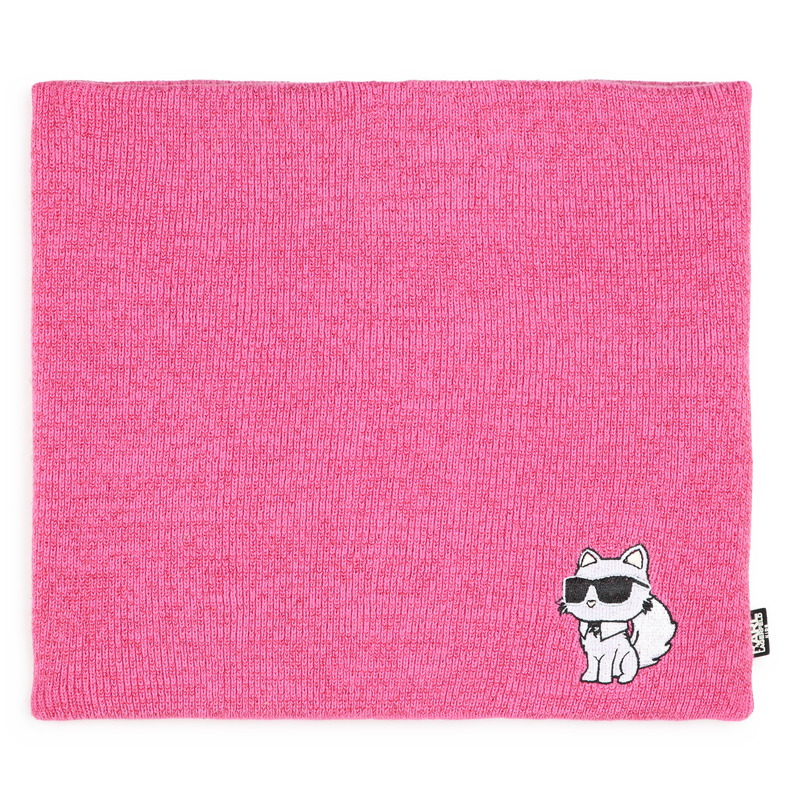 Setje van muts en choker KARL LAGERFELD KIDS 
                        GIRL