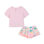 T-shirt + korte broek set BILLIEBLUSH 
                    GIRL