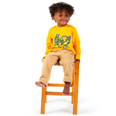 Broek met elastische taille KENZO KIDS BOY