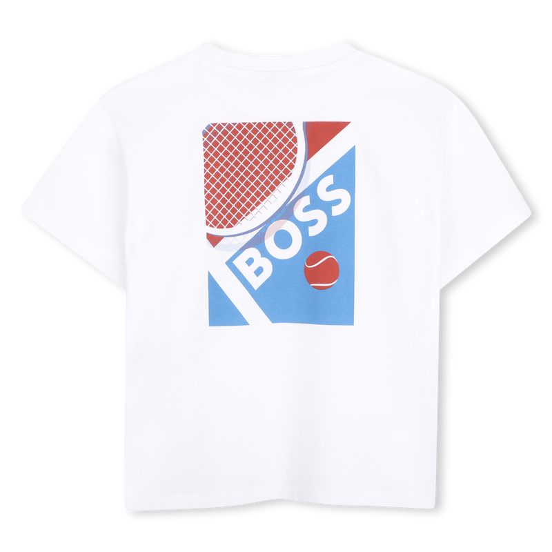 T-SHIRT MET KORTE MOUWEN BOSS 
                        BOY