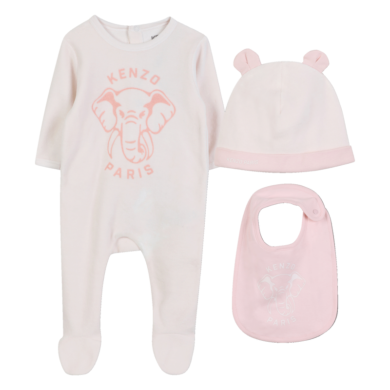 Pyjama + muts + slabbetjes set KENZO KIDS 
                        UNISEX