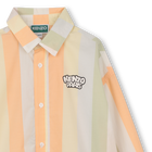 Gestreept overhemd met lange mouwen KENZO KIDS 
                    BOY