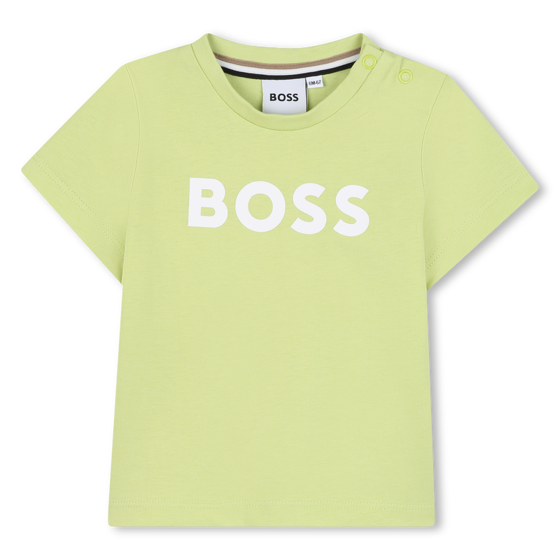 T-shirt met korte mouwen BOSS 
                        BOY