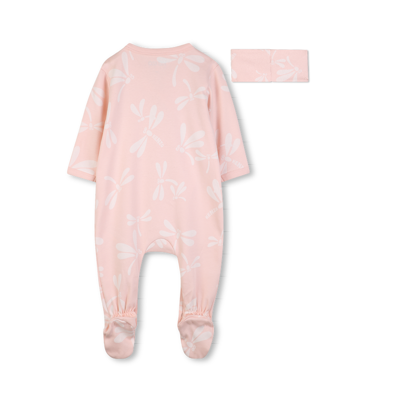 PYJAMA EN HOOFDBAND SET KENZO KIDS 
                        GIRL