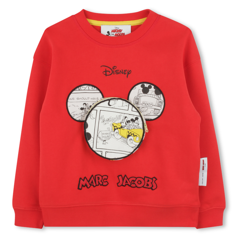 Fleece sweater van katoen MARC JACOBS 
                        BOY