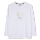 T-shirt met lange mouwen BOSS 
                    GIRL