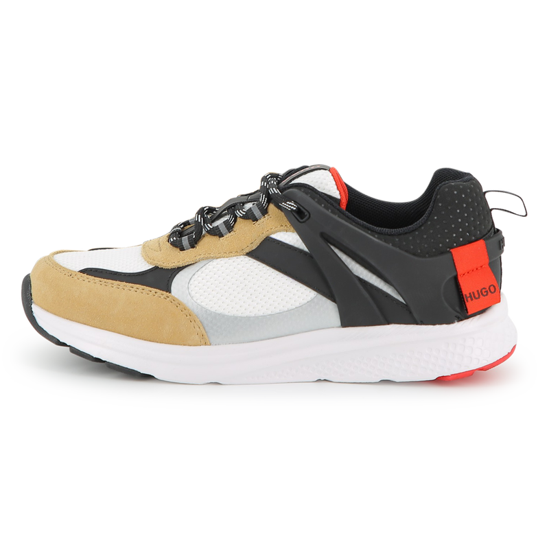 SNEAKERS MET VETERS HUGO 
                        BOY