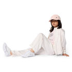 Satijnen joggingbroek KARL LAGERFELD KIDS 
                    GIRL
