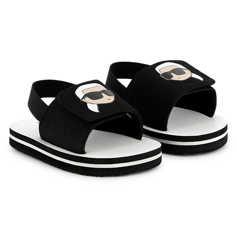 Lichte sandalen - klittenband KARL LAGERFELD KIDS 
                        UNISEX