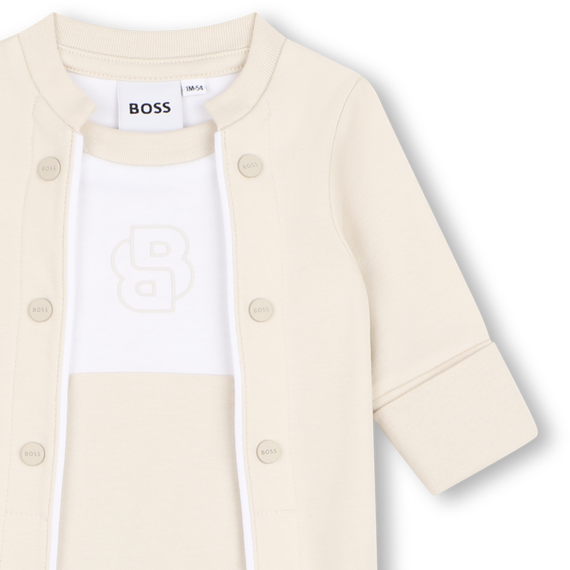 PYJAMA MET DRUKKNOOPSLUITING BOSS 
                        BOY