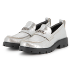 Loafers van metallic rundleer DKNY 
                    GIRL