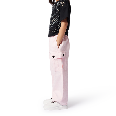 Katoenen top met strass MARC JACOBS GIRL