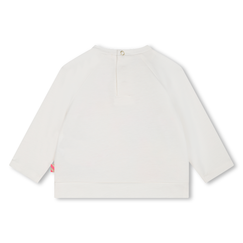 Katoenen T-shirt met lovertjes BILLIEBLUSH 
                        GIRL