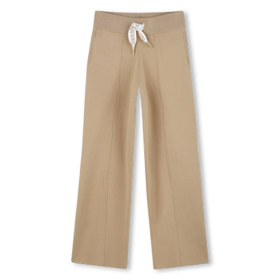 Gebreide broek met wijde pijpen LANVIN GIRL