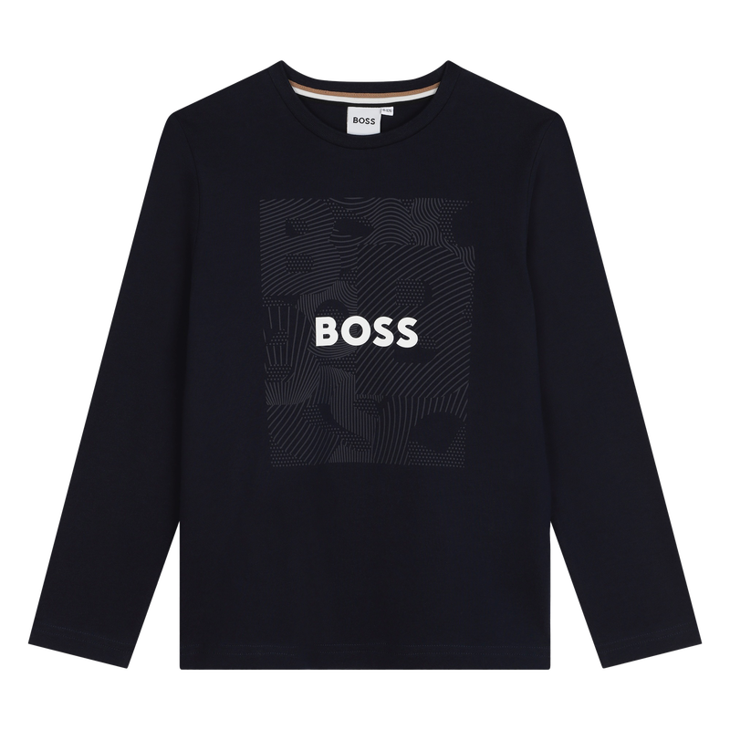 T-shirt met lange mouwen BOSS 
                        BOY