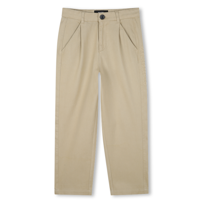 Broek met zakken KARL LAGERFELD KIDS 
                        BOY